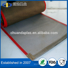 Uma peça personalizada China Ptfe fibra de vidro revestida 4mm * 4 milímetros correia transportadora antiaderente Qualidade Escolha